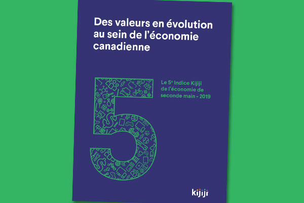 Indice Kijiji de l’économie de seconde main : Rapport 2019